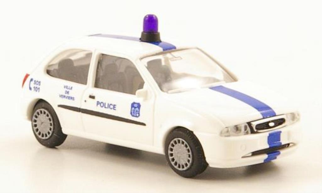 Ford Fiesta 1/87 Rietze MkIV Politie - Ville De Verviers (SM-B) modelauto