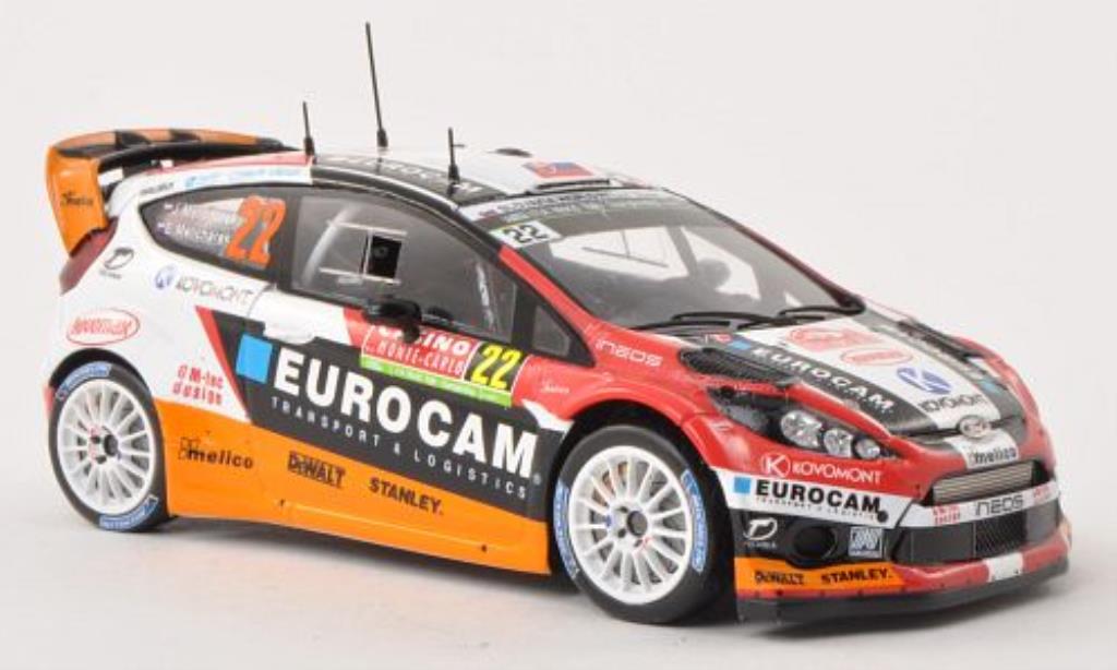 Ford Fiesta 1/43 Spark No.22 Slovakia WRT Rally Monte Carlo 2014 /E.Melicharek modelauto