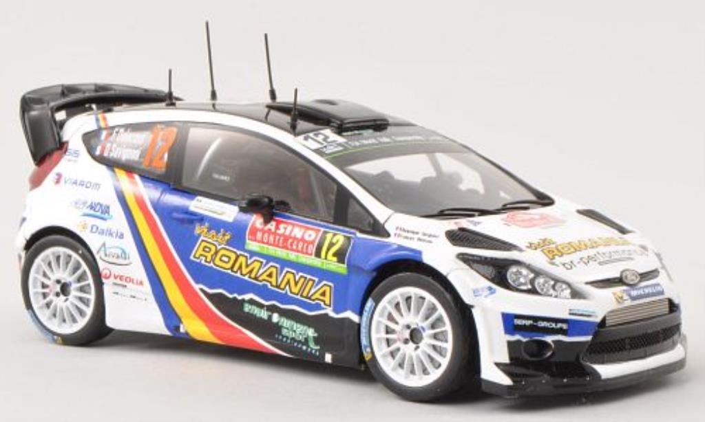 Ford Fiesta 1/43 Spark WRC No.12 Visit Romania Rally Monte Carlo 2014 /D.Savignoni modelauto