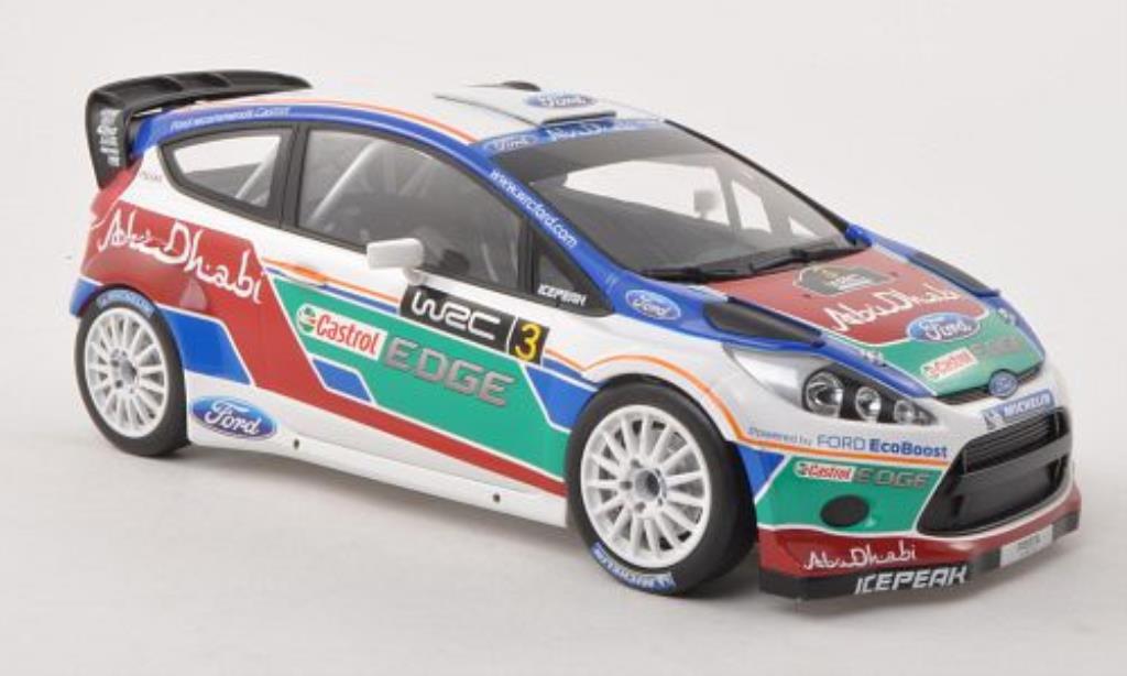 Ford Fiesta 1/18 Minichamps WRC No.3 Abu Dhabi Prasentationsfahrzeug 2011 modelauto