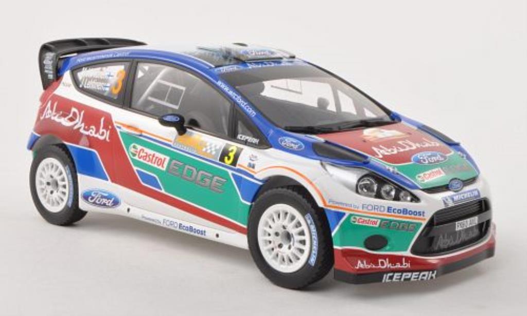 Ford Fiesta 1/18 Minichamps WRC No.3 Abu Dhabi Rally Australien 2011 /J.Lehtinen modelauto