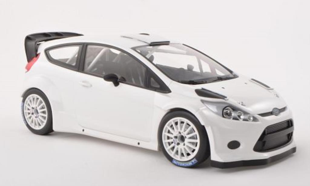 Ford Fiesta 1/18 Minichamps WRC Street wit 2011 modelauto