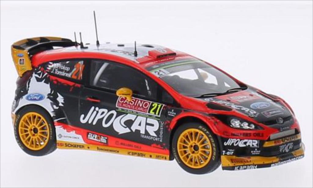 Ford Fiesta WRC 1/43 Spark WRC No.21 Czech National Team Jipocar WRC Rallye Monte-Carlo 2015 /J.Tomanek modelauto
