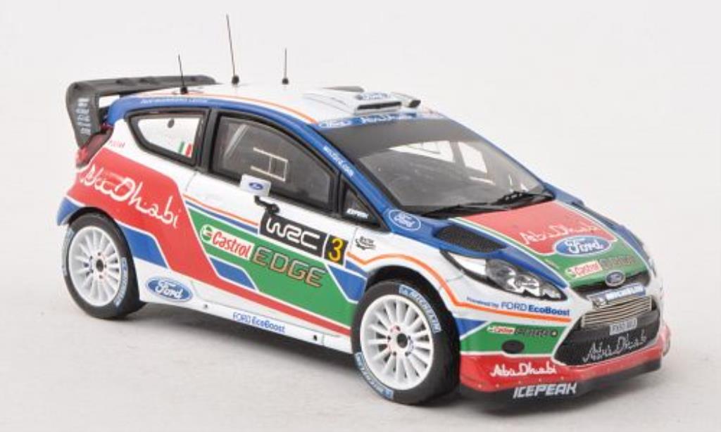 Ford Fiesta WRC 1/43 IXO WRC No.3 UK Test Kirkbride Airfield 2011 modelauto
