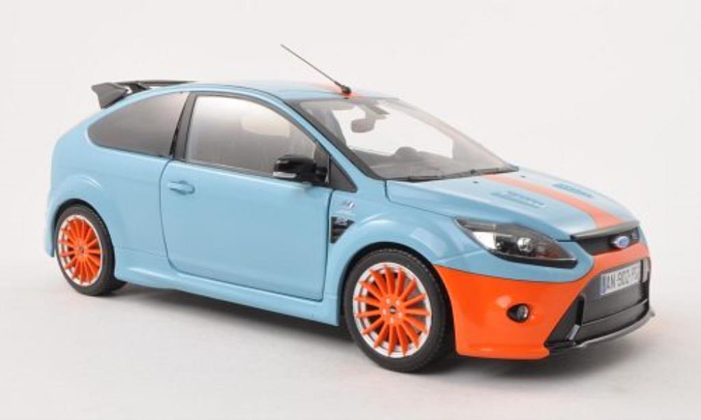 Ford Focus RS 1/18 Minichamps RS Le Mans Classic Edition blauw/oranje 2010 modelauto