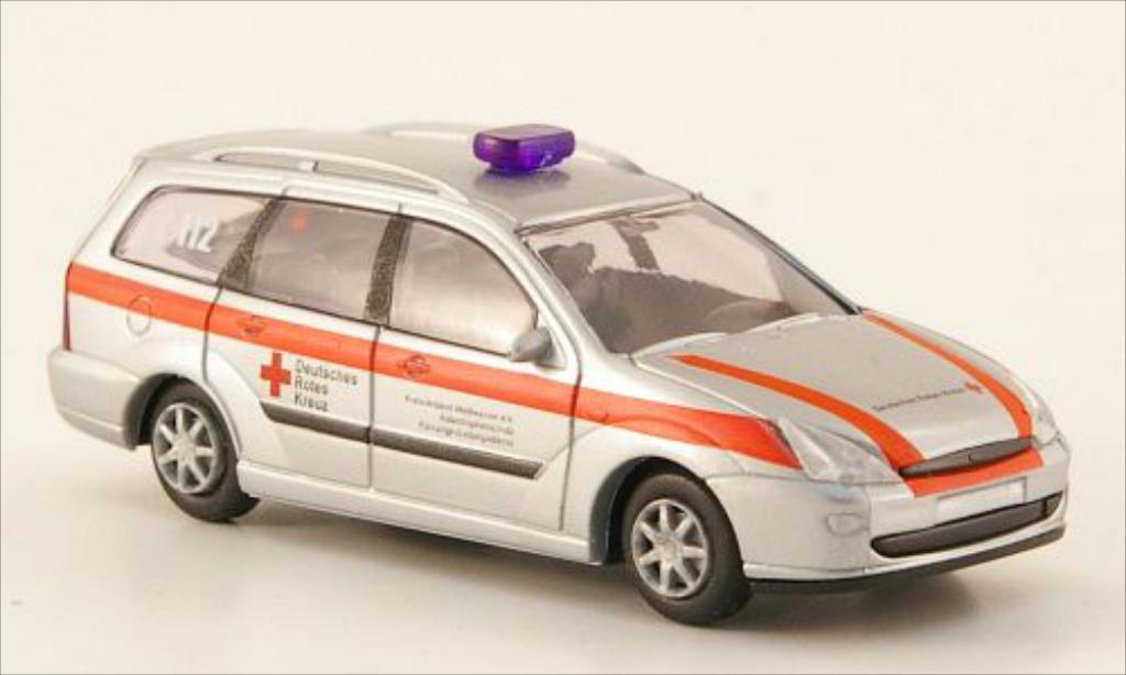 Ford Focus 1/87 Rietze Turnier DRK - Deutsches roodes Kreuz modelauto