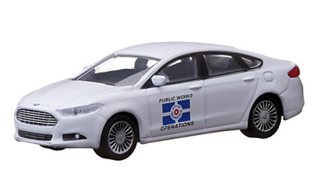 Ford Fusion 1/64 Greenlight Indianapolis Public Work Operations 2013 modelauto