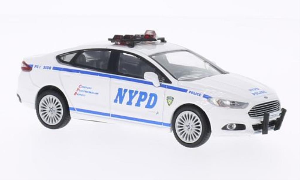 Ford Fusion 1/43 Greenlight NYPD - New York Politie Department Politie (USA) 2013 modelauto