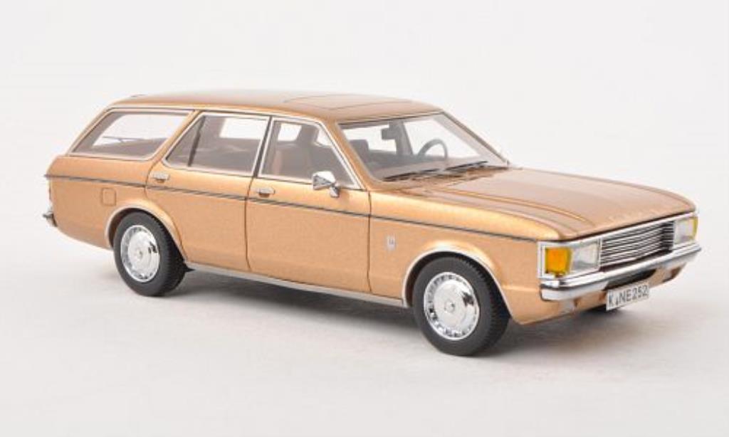 Ford Granada 1/43 Neo MK I Turnier beige 1972 modelauto