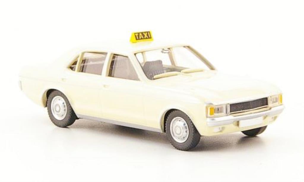 Ford Granada 1/87 Wiking Taxi beige modelauto