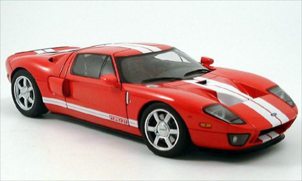 Ford GT 1/18 Autoart rood 2004 modelauto