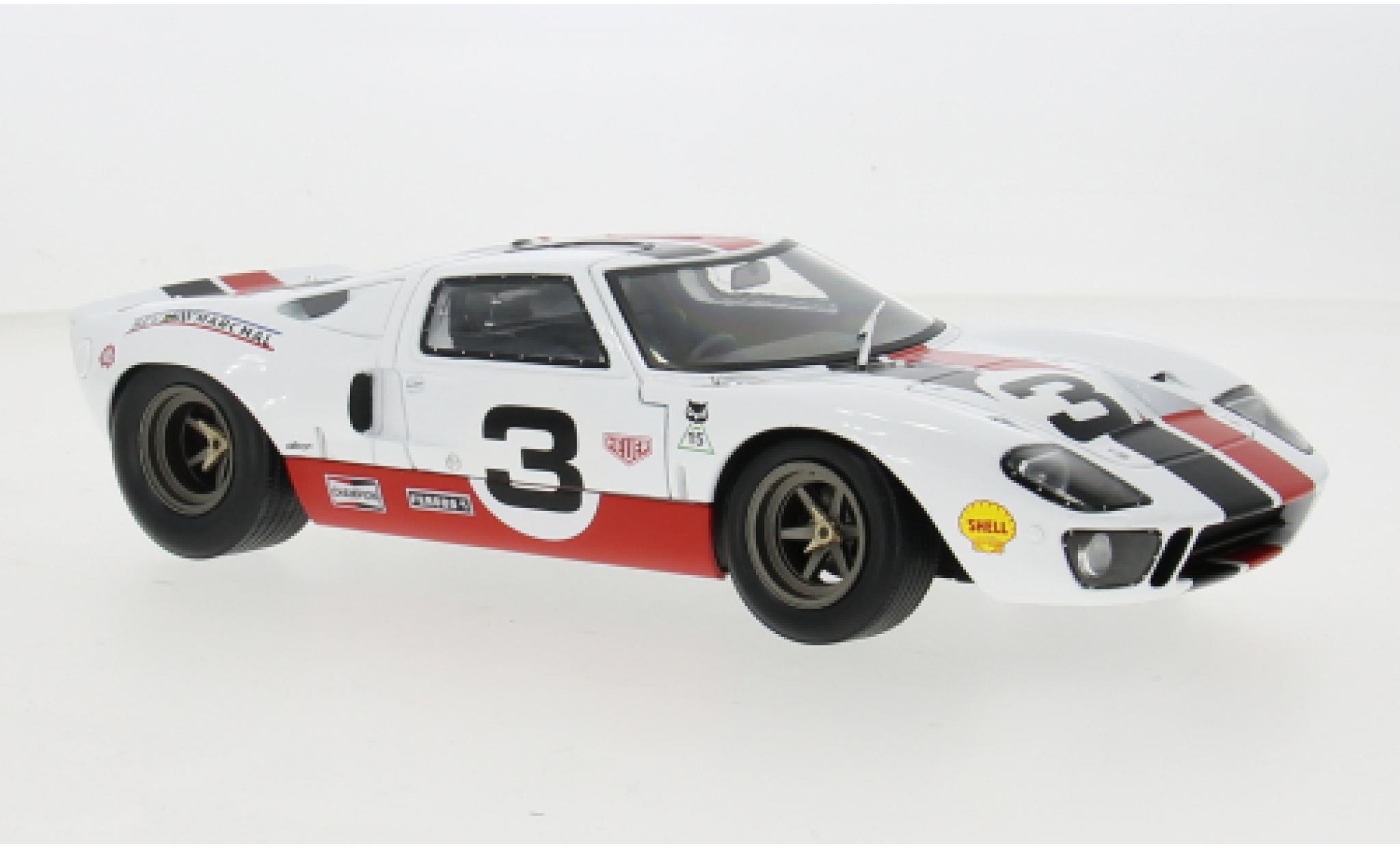 Ford GT40 1/18 Solido MK.1 Eric wit 1:18 modelauto
