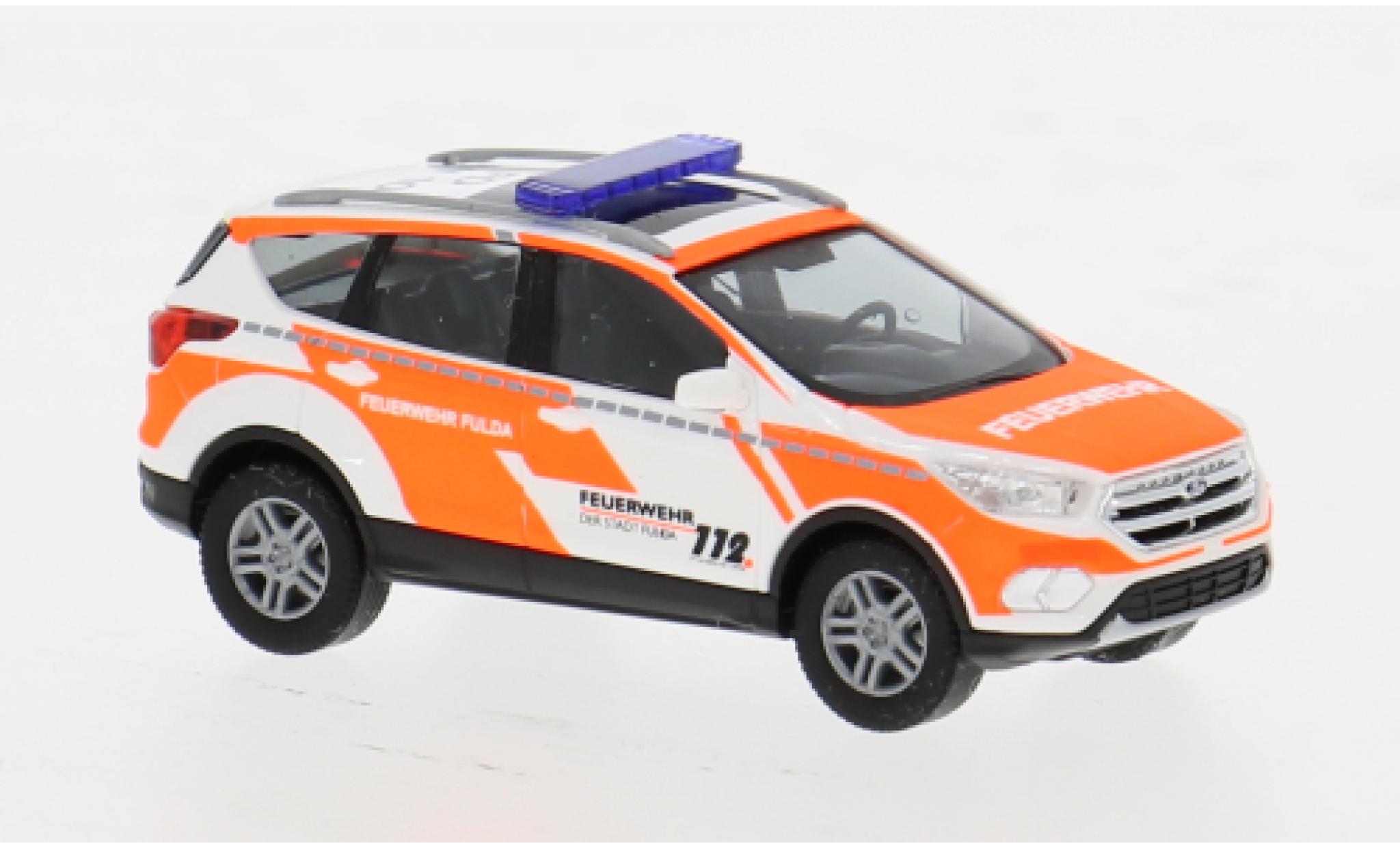 Ford Kuga 1/87 Busch 2017 Brandweer Fulda 1:87 modelauto