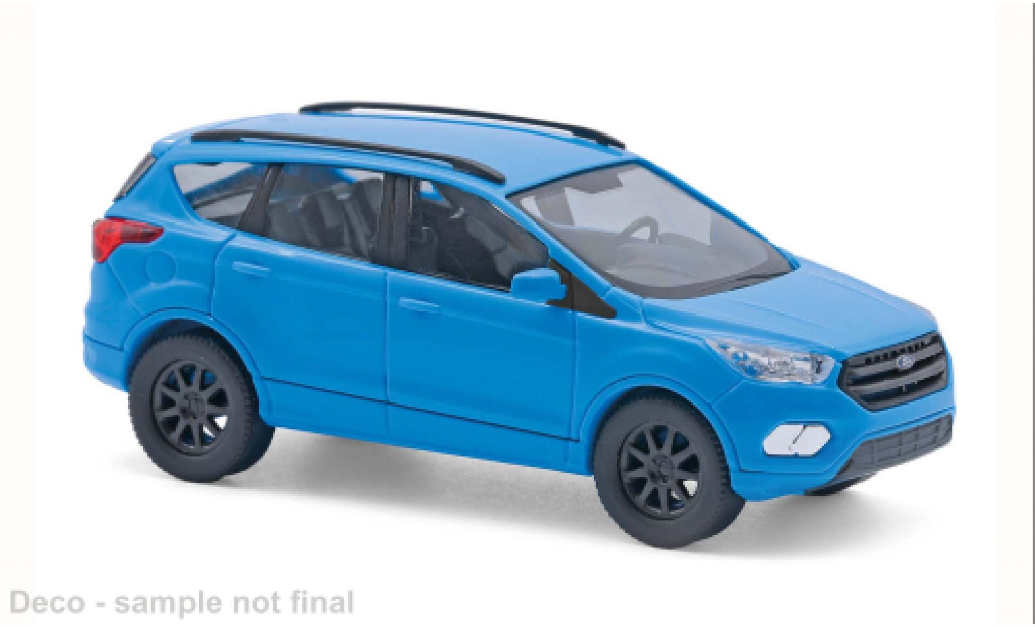 Ford Kuga 1/87 Busch blauw 2017 1:87 modelauto