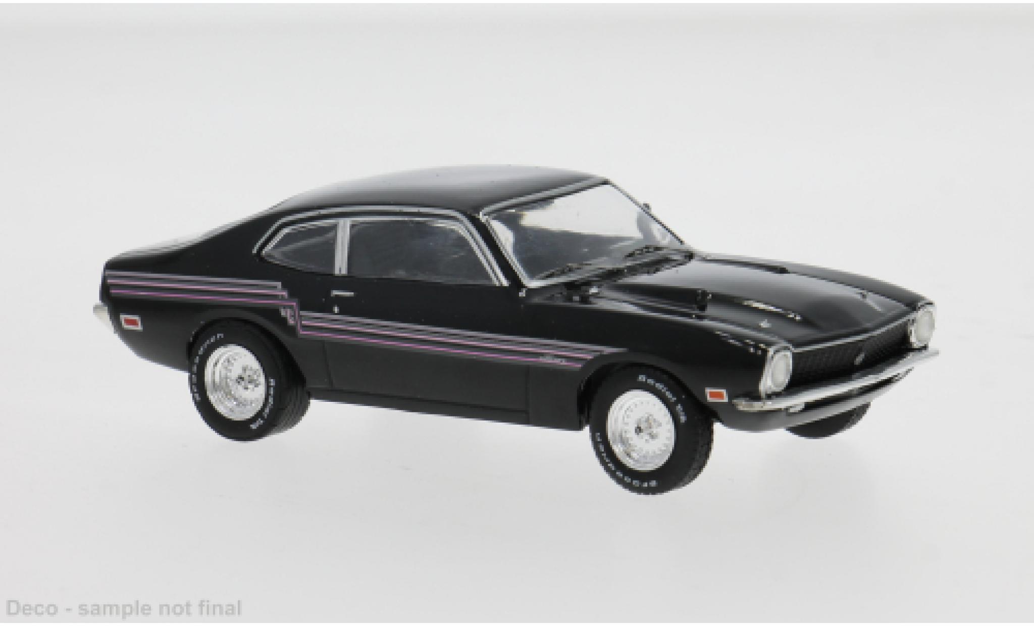 Ford Maverick 1/43 IXO zwart 1974 1:43 modelauto