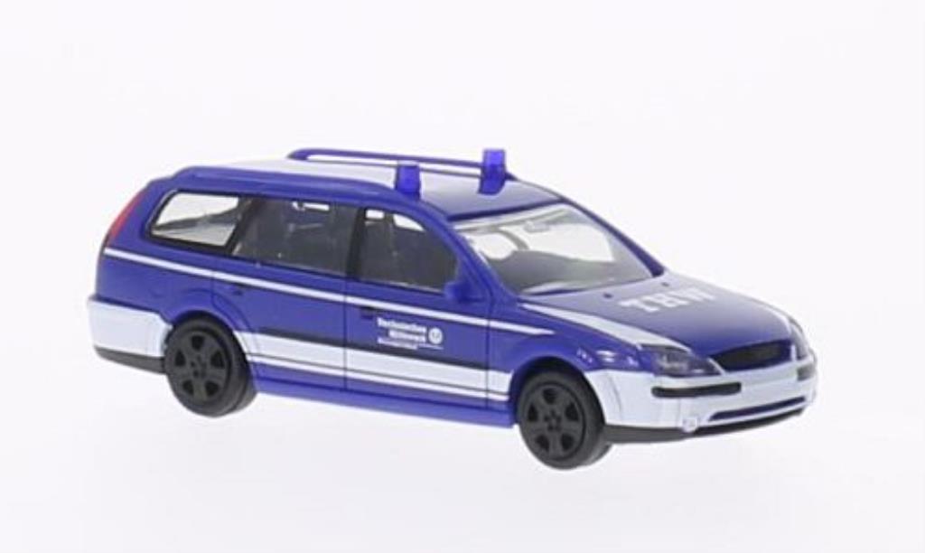 Ford Mondeo 1/87 Rietze MKIII Turnier THW Lubeck modelauto