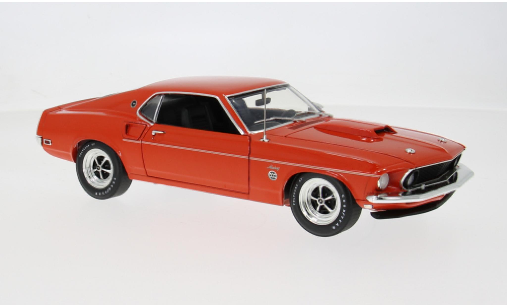 Ford Mustang 1/18 ACME 600 rood 1969 1:18 modelauto