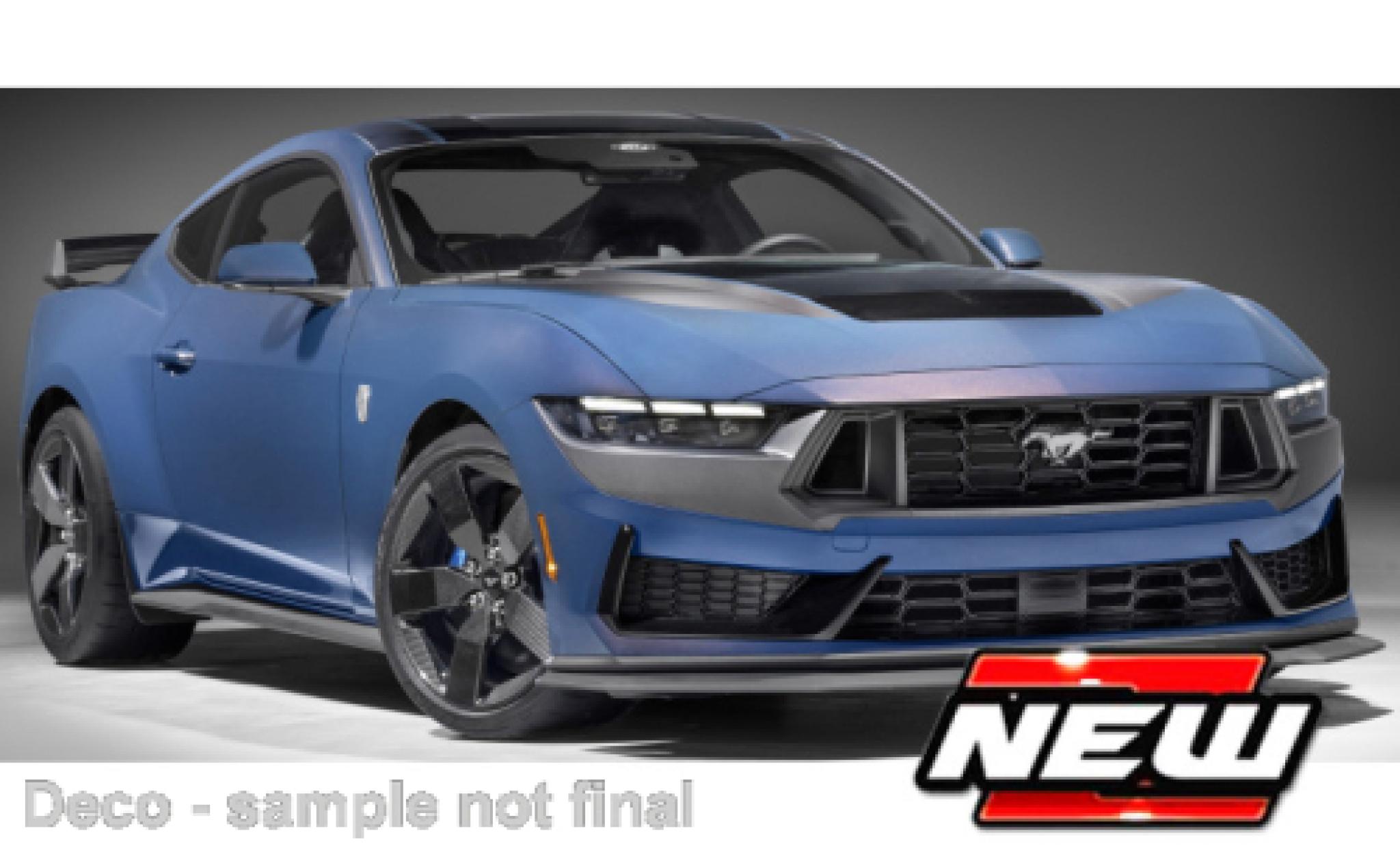 Ford Mustang 1/24 Maisto Dark H blauw 1:24 modelauto