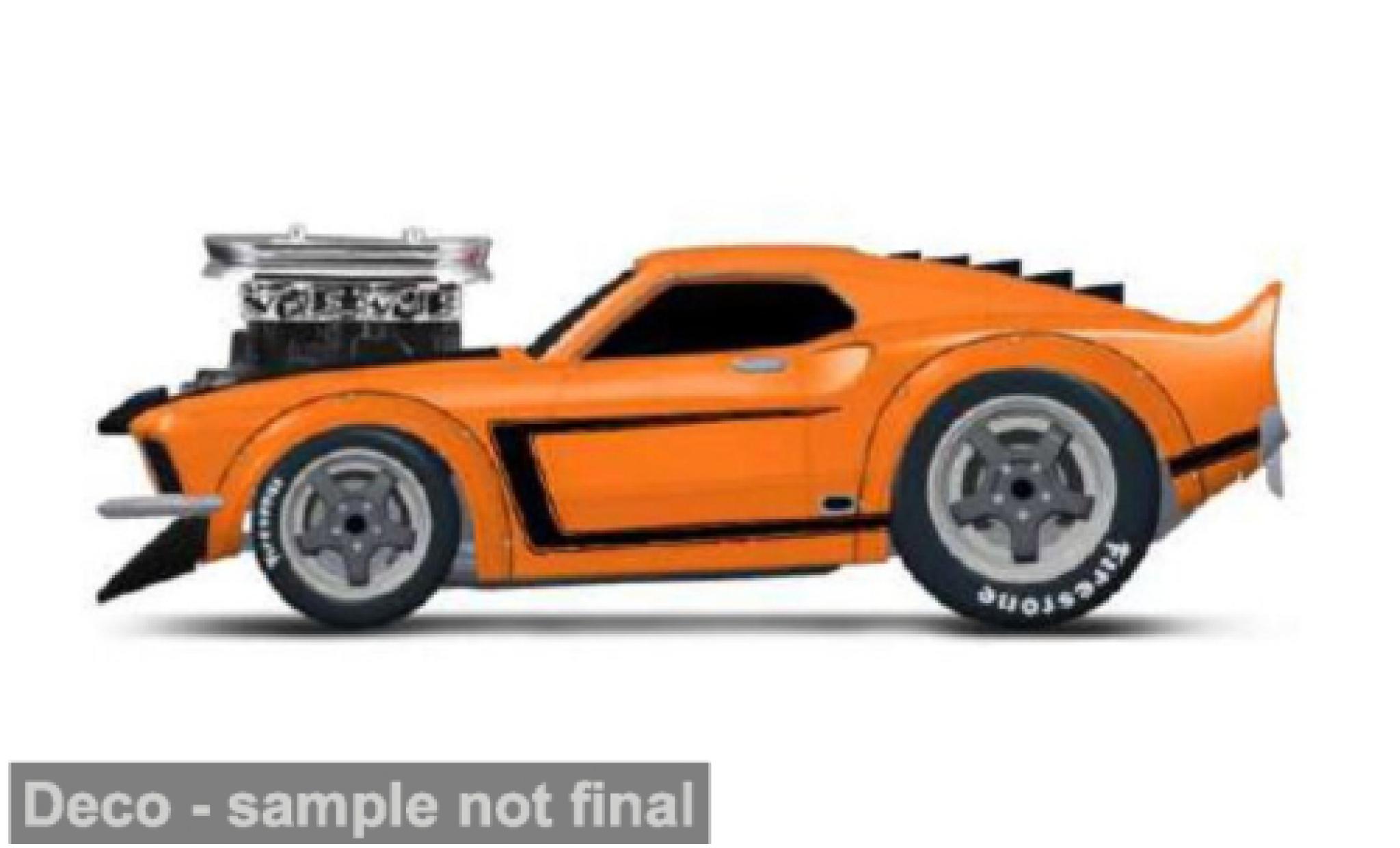 Ford Mustang 1/64 Maisto GT oranje 1969 1:64 modelauto