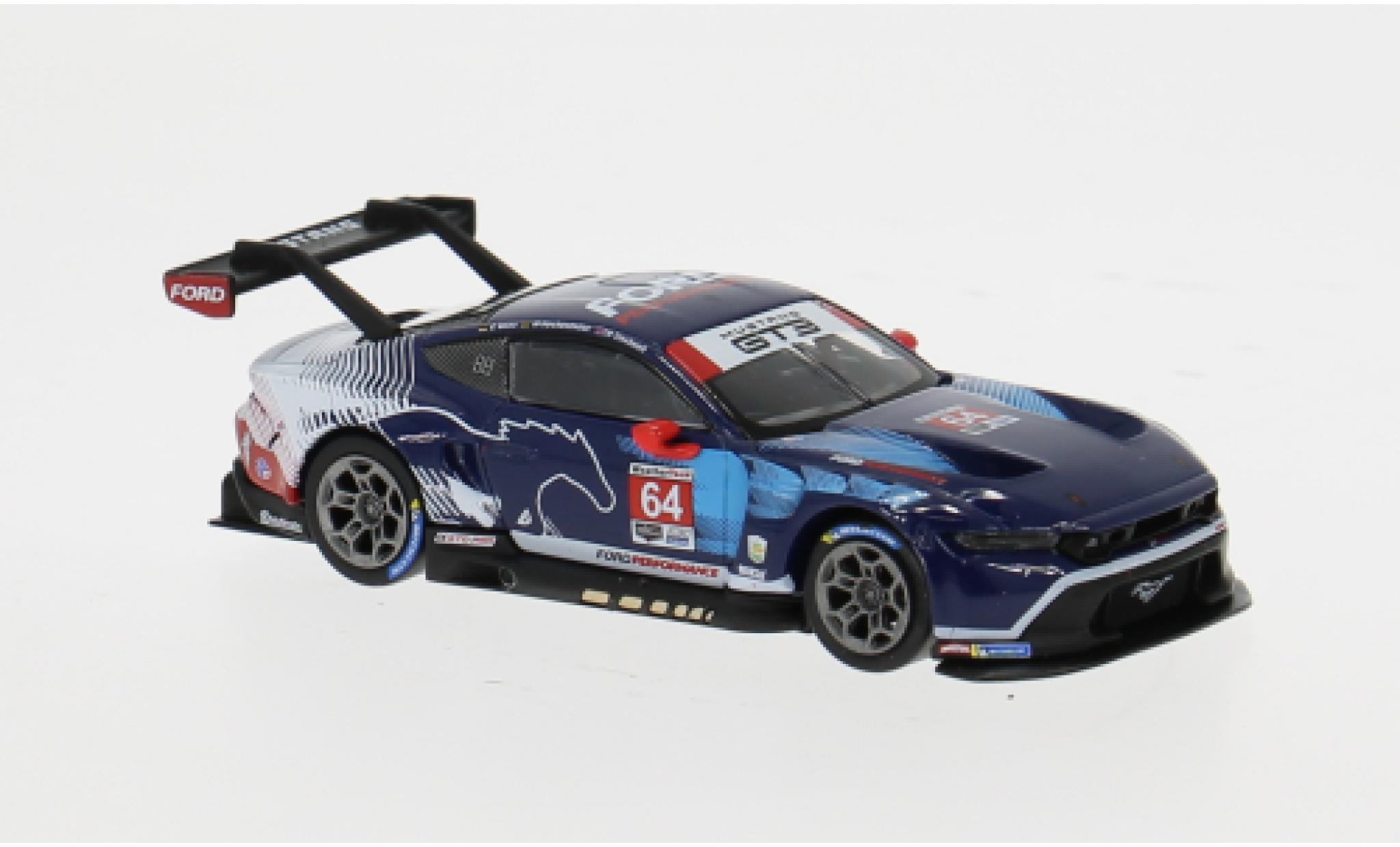 Ford Mustang 1/64 Mini GT GT3 IMSA 24h Daytona 2024 M-Sport #64 1:64 modelauto
