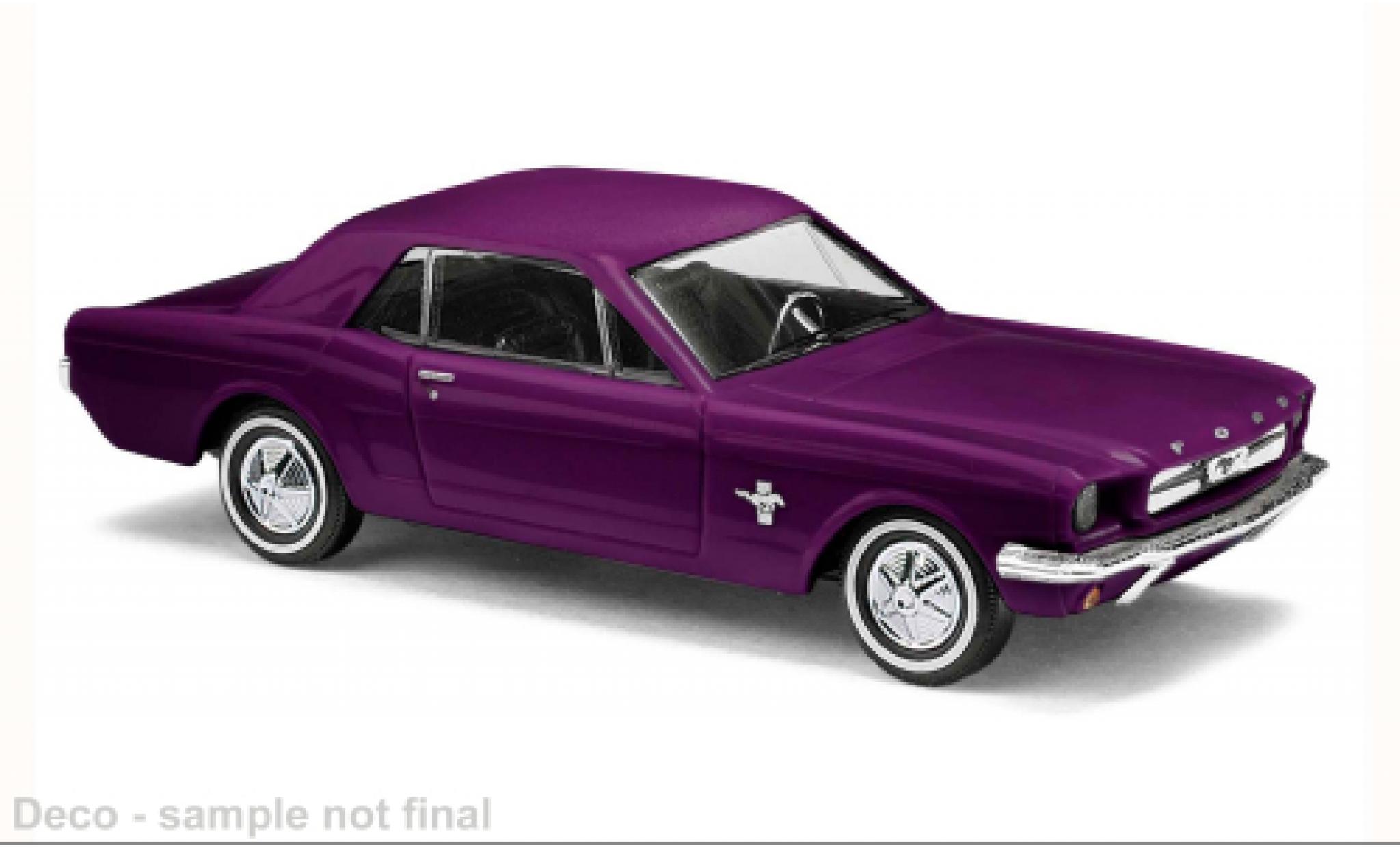 Ford Mustang 1/87 Busch paars 1964 1:87 modelauto