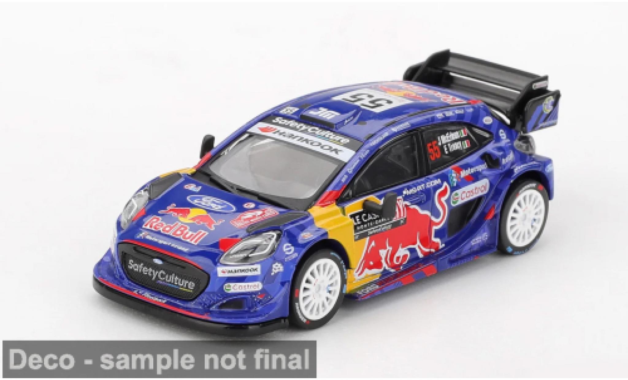 Ford Puma 1/64 Mini GT Rally 1 Rally Monte Carlo 2025 #55 1:64 modelauto