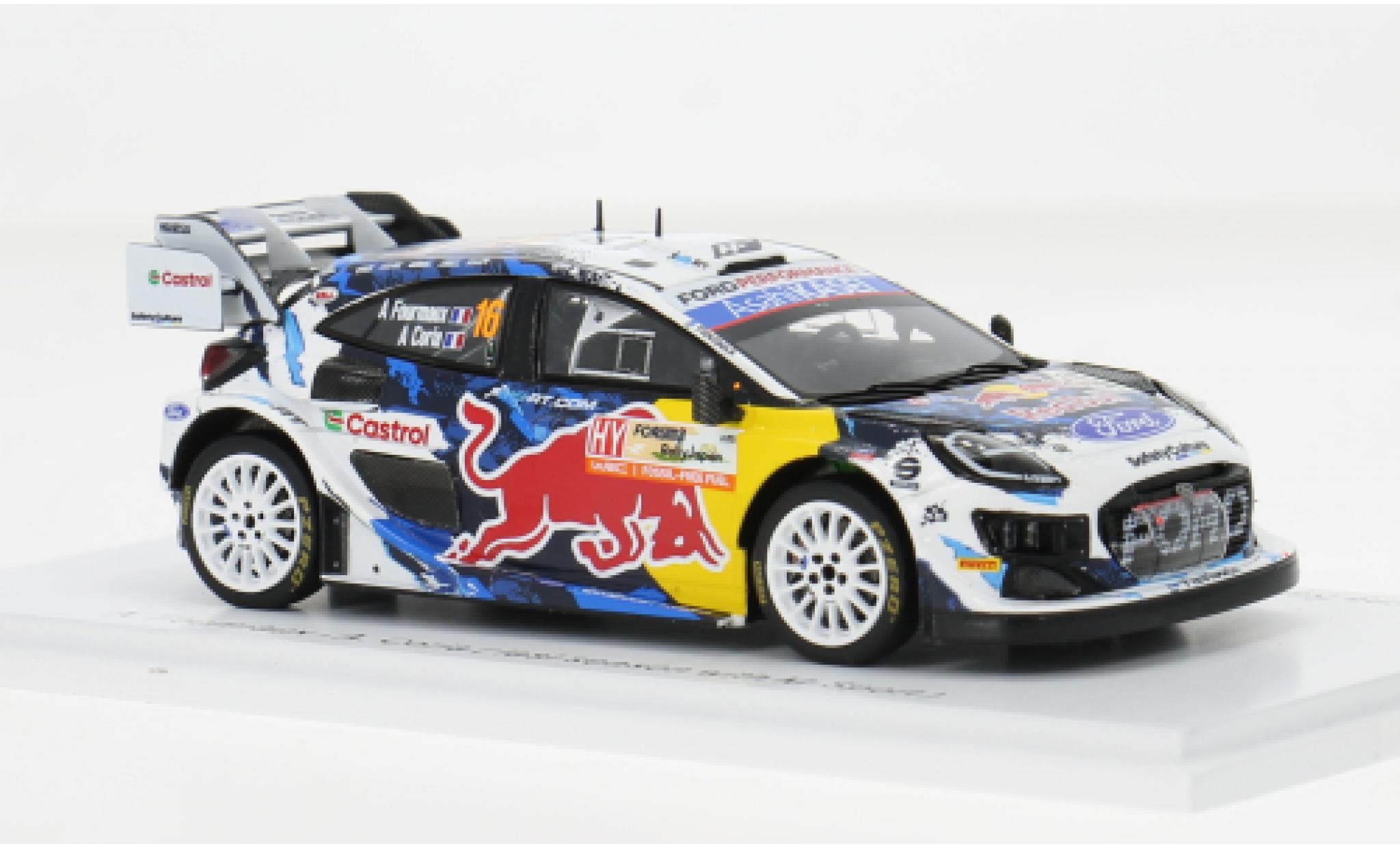 Ford Puma 1/43 Spark Rally1 Rally Japan 2024 #16 A.Fourmaux/A.Coria 1:43 modelauto