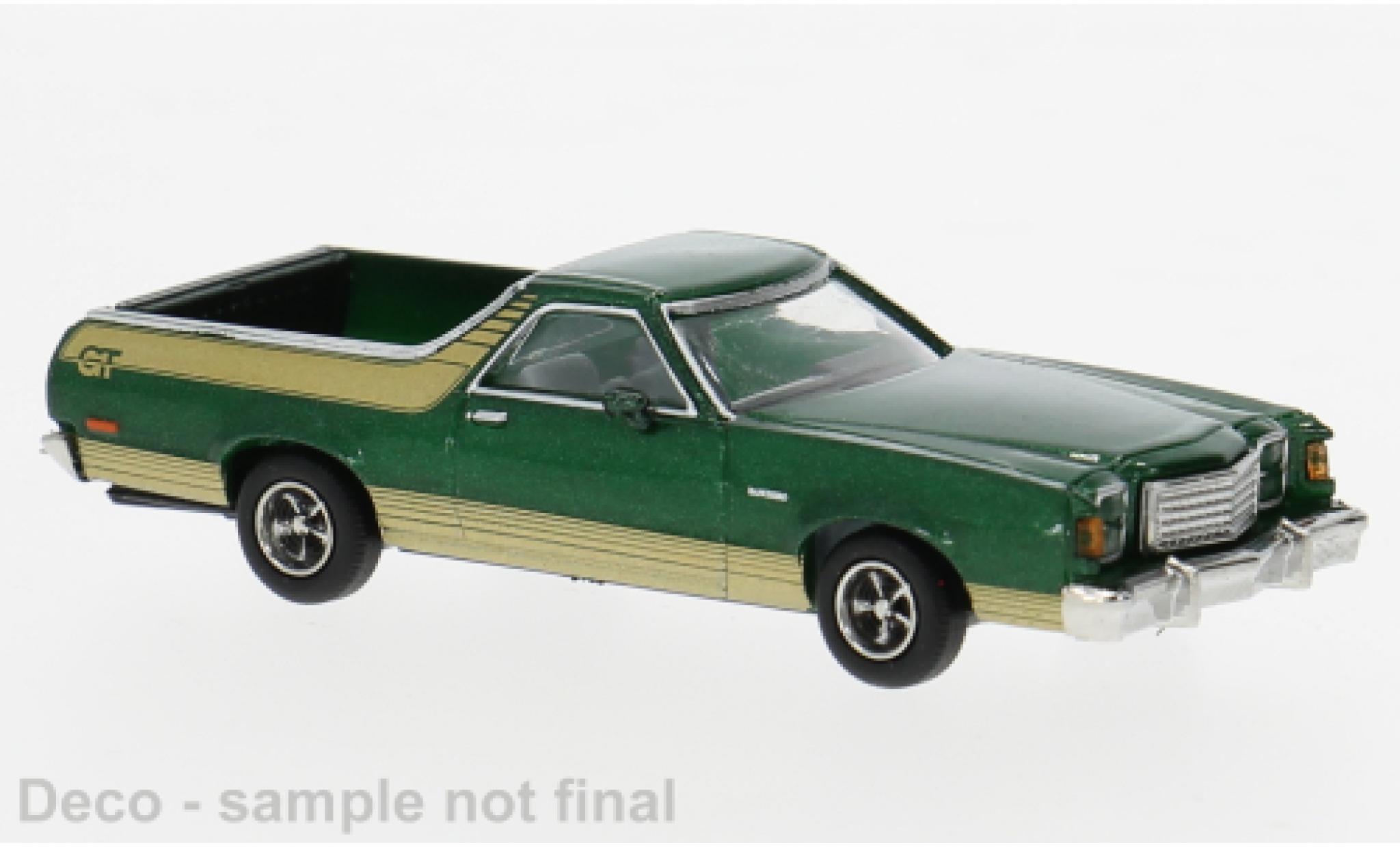 Ford Ranchero 1/87 Brekina GT groen 1977 1:87 modelauto