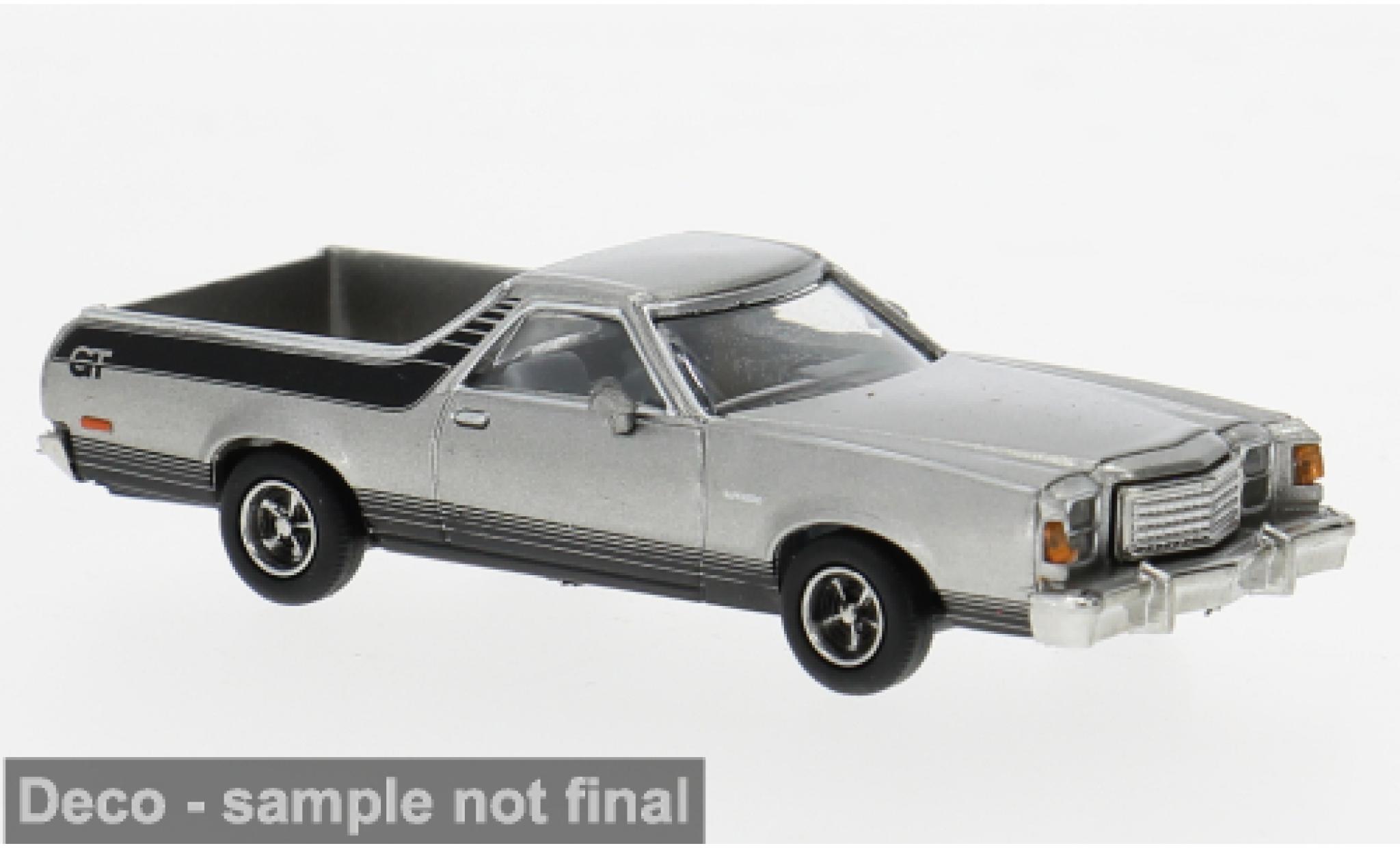 Ford Ranchero 1/87 Brekina GT grijs 1977 1:87 modelauto