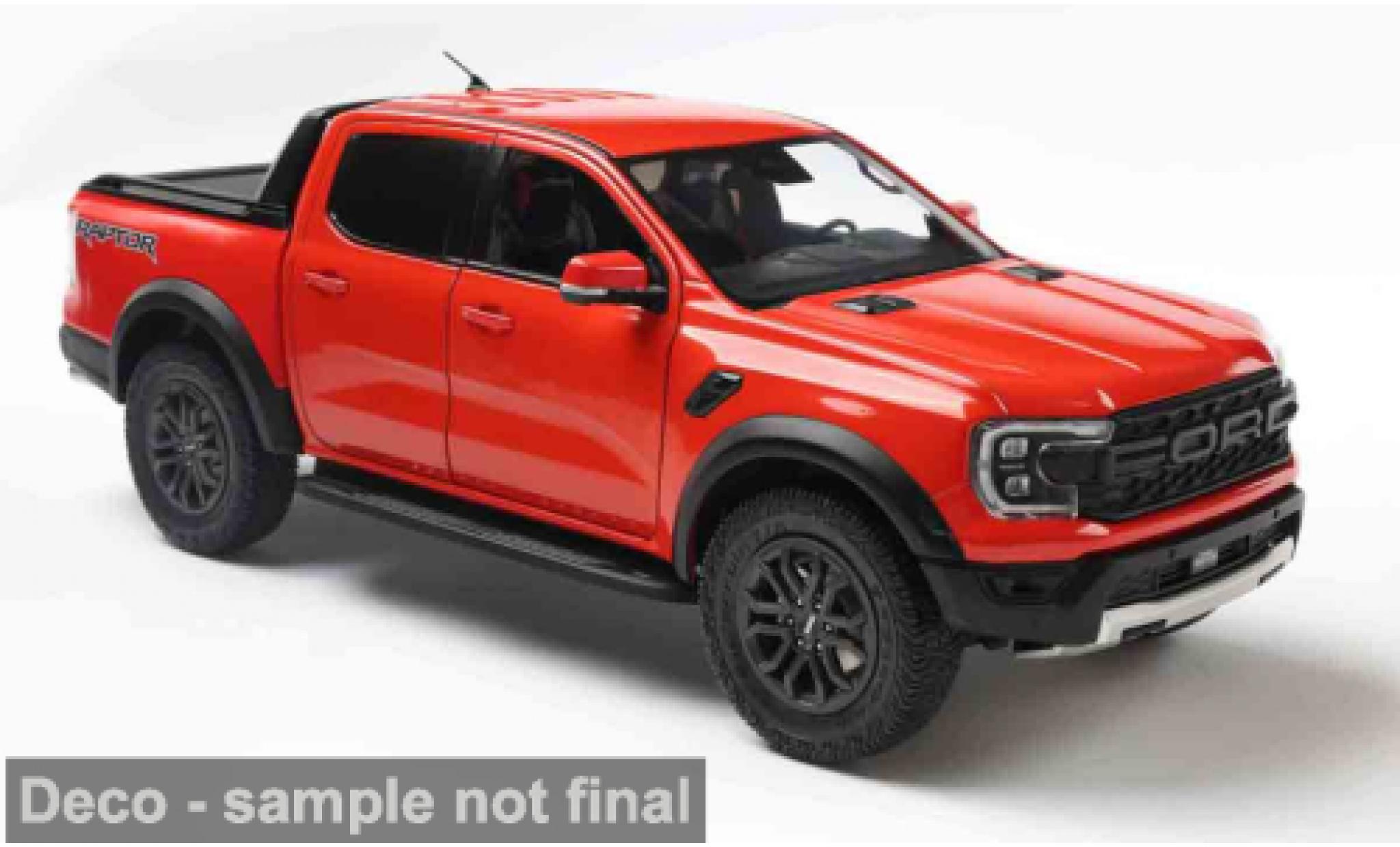 Ford Ranger 1/18 Solido Raptor oranje 2024 1:18 modelauto