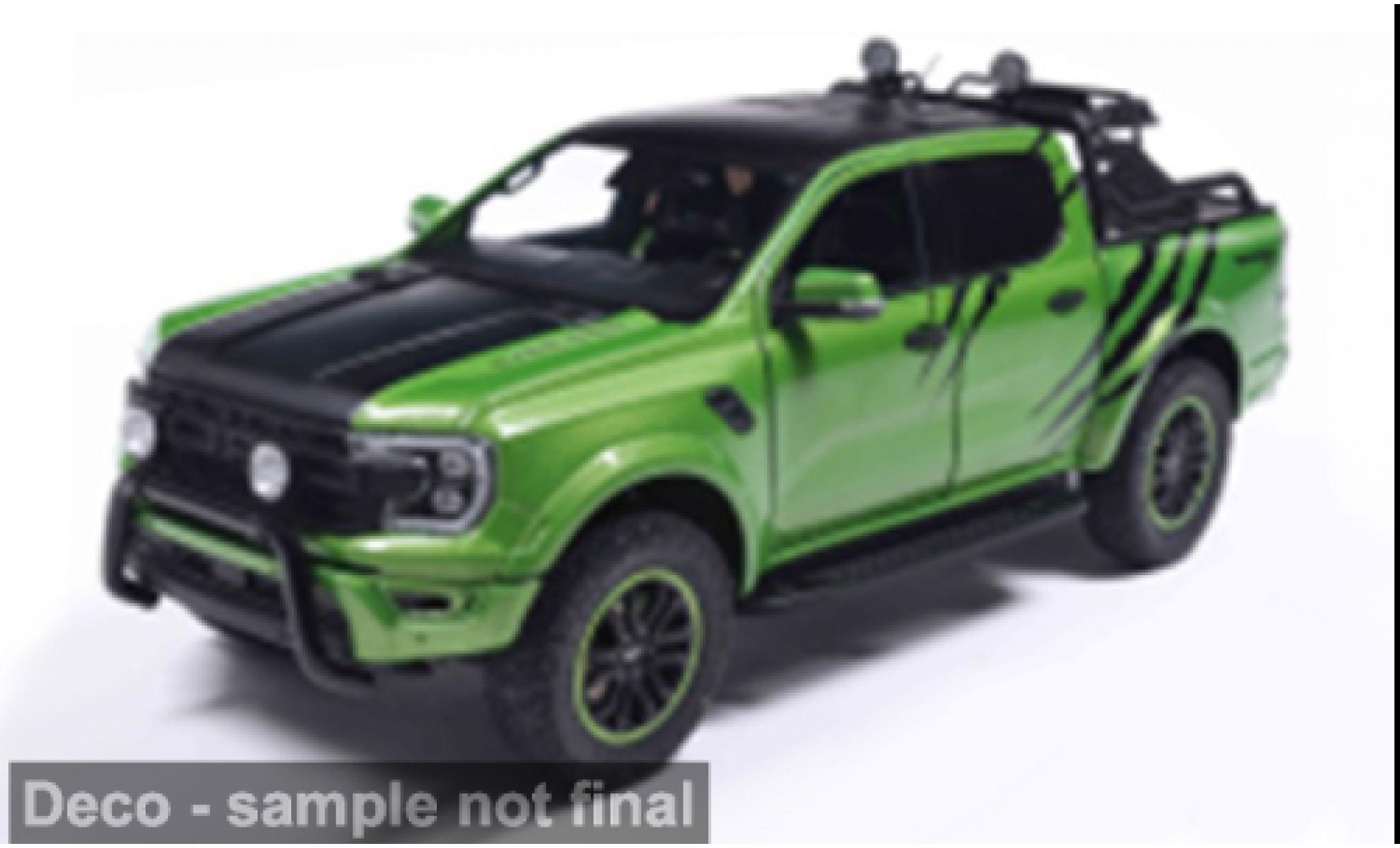 Ford Ranger 1/18 Solido Raptor groen/zwart 1:18 modelauto