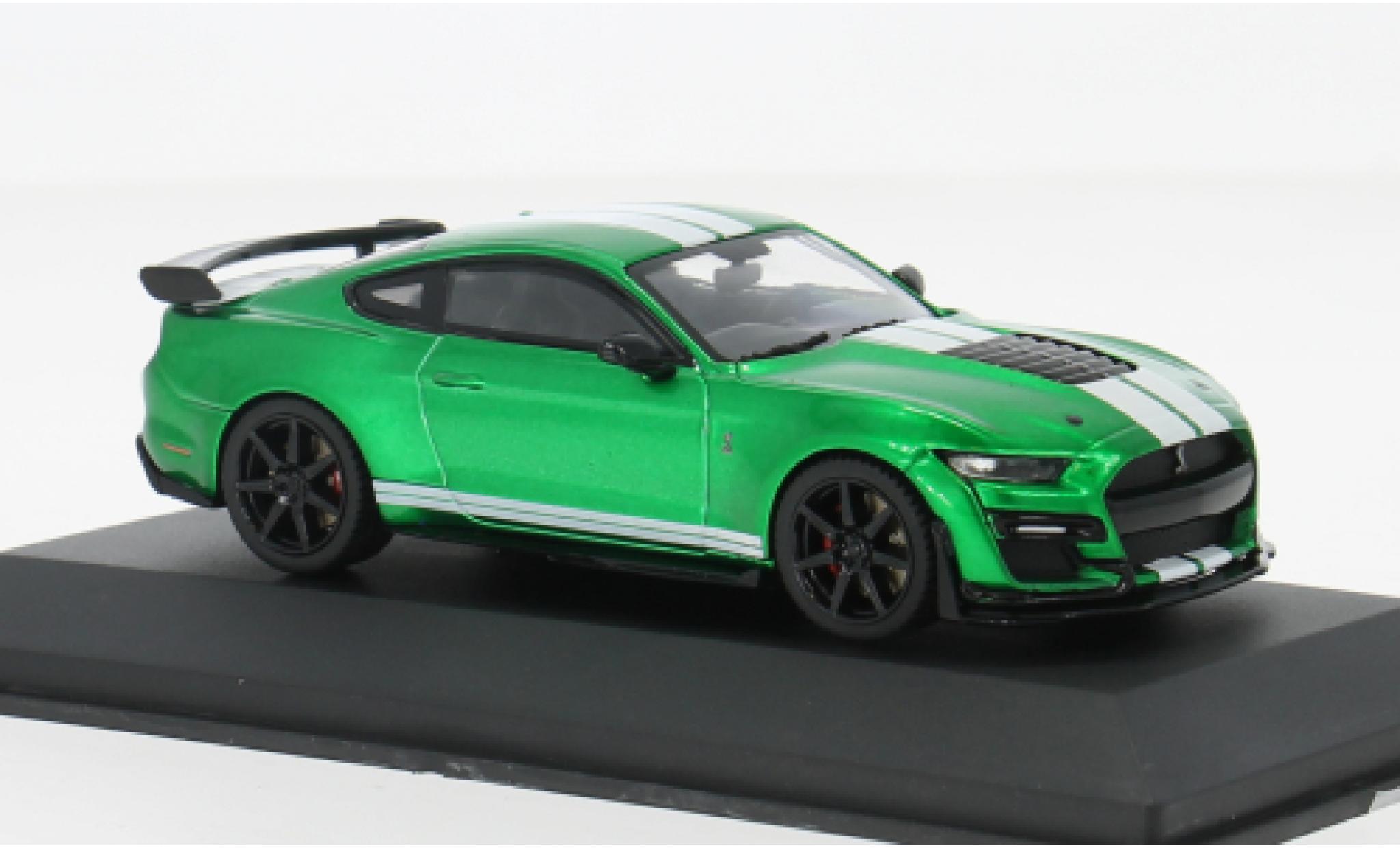 Shelby Mustang 1/43 Solido Ford GT500 groen/wit 1:43 modelauto