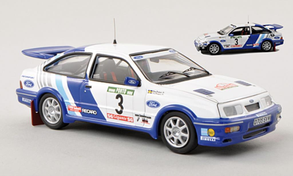 Ford Sierra 1/43 Trofeu Cosworth No.3 Unfallfahrzeug Rally Portugal 1988 /B.Melander modelauto