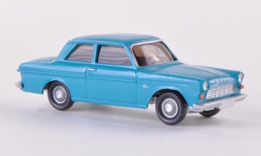 Ford Taunus 1/87 Wiking 12M P4 turkis modelauto