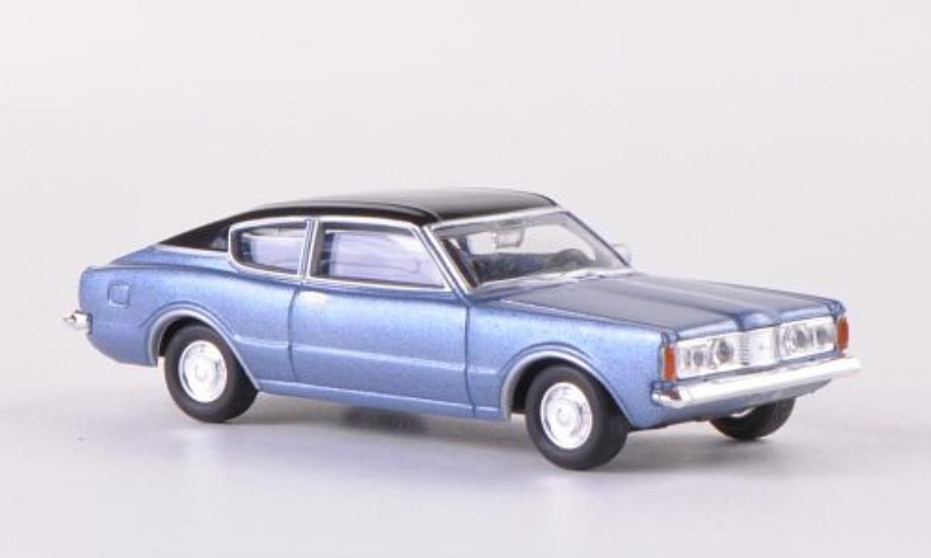 Ford Taunus 1/87 Herpa 1600 blauw Coupe modelauto