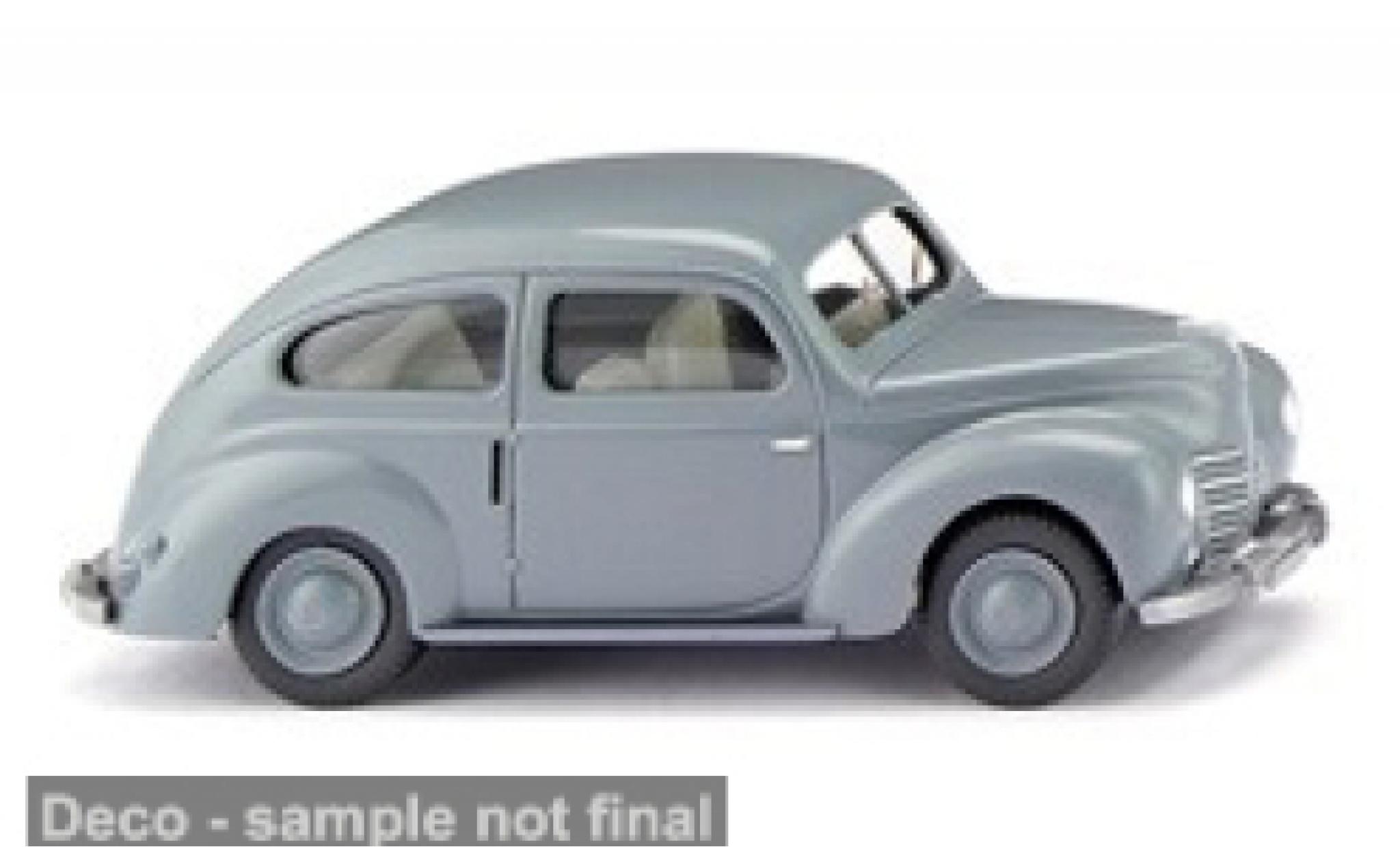Ford Taunus 1/87 Wiking G73A grijs 1949 1:87 modelauto
