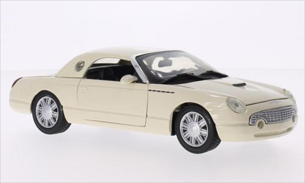 Ford Thunderbird 1/24 Motormax Hardtop beige 2002 modelauto