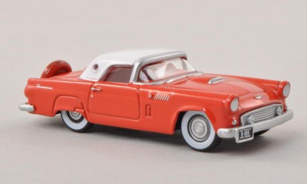 Ford Thunderbird 1/87 Oxford rood/wit 1956 modelauto