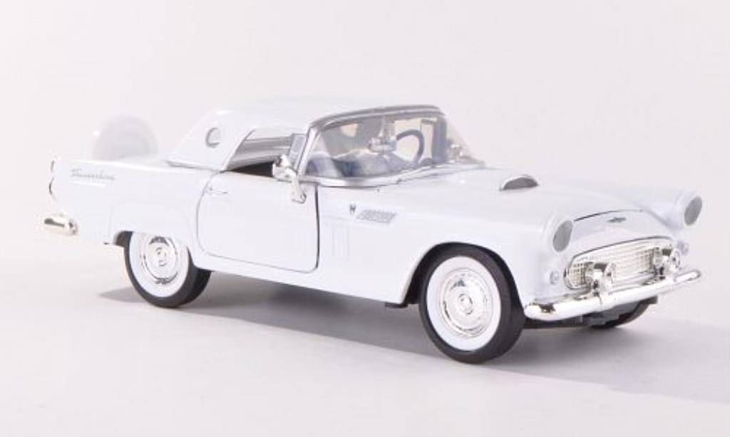 Ford Thunderbird 1/24 Motormax wit 1956 modelauto