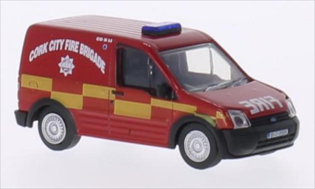 Ford Transit 1/76 Oxford Connect RHD Cork City Fire Brigade modelauto