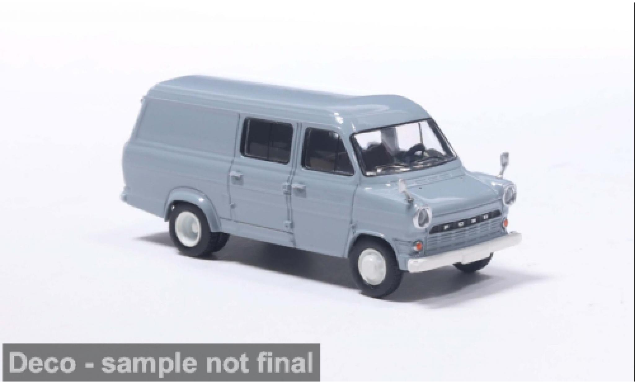 Ford Transit 1/87 Brekina grijs 1970 1:87 modelauto