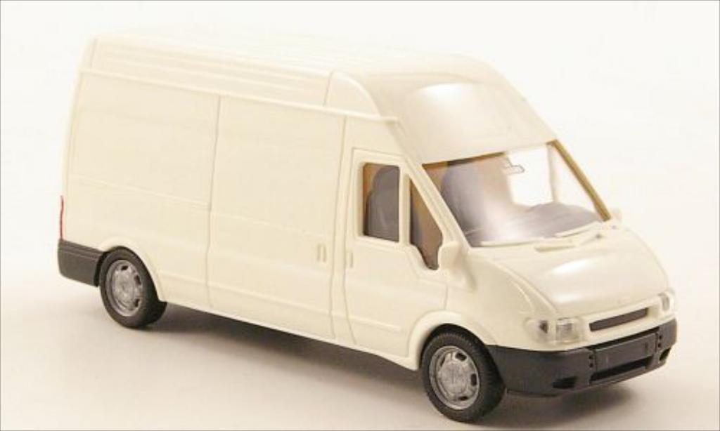 Ford Transit 1/87 Rietze Stationwagen wit 2001 modelauto