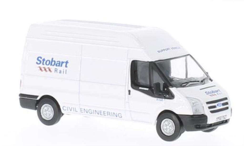 Ford Transit 1/76 Oxford LWB High Roof Stobart modelauto