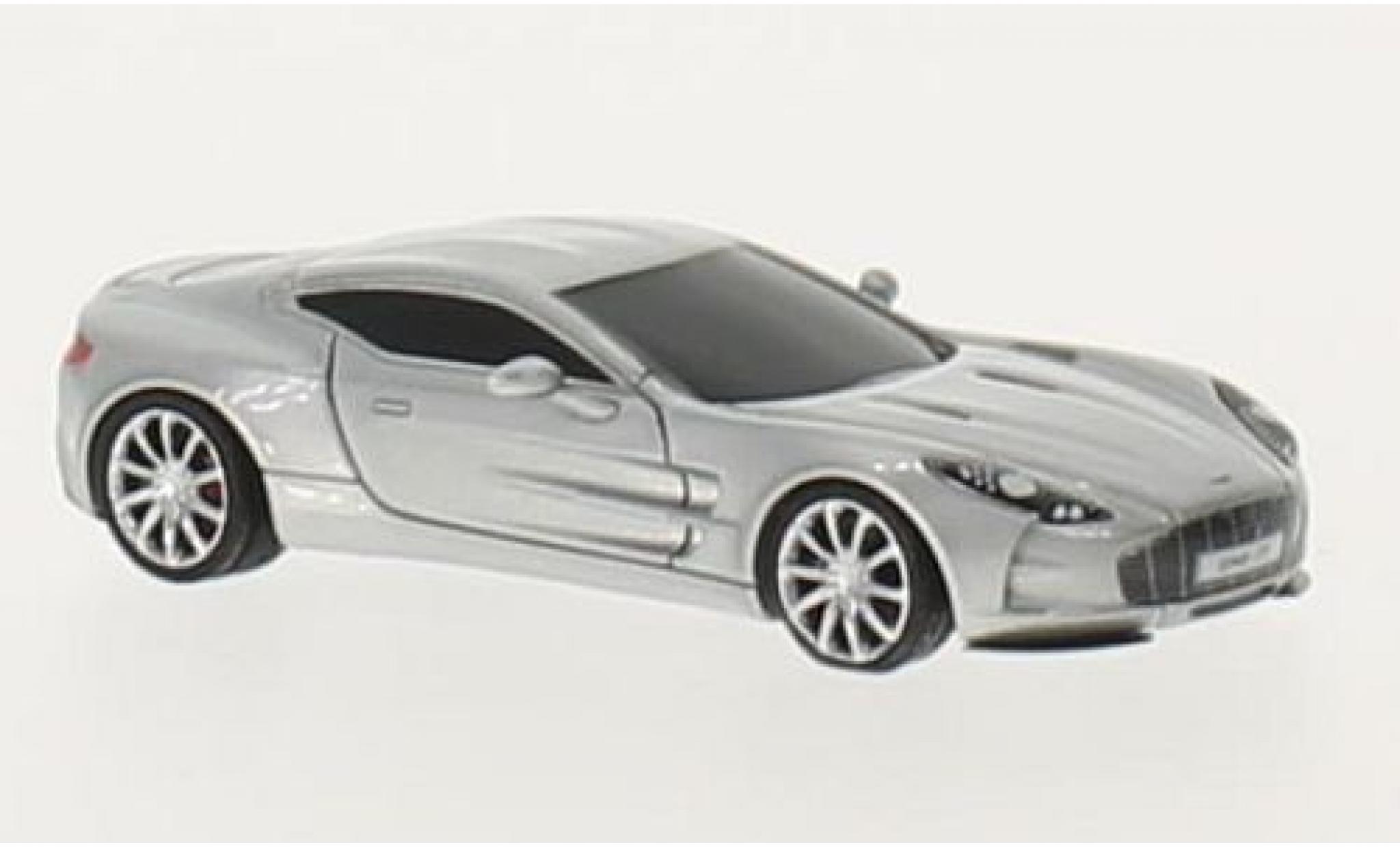 Aston Martin One 1/87 FrontiArt -77 grijs modelauto