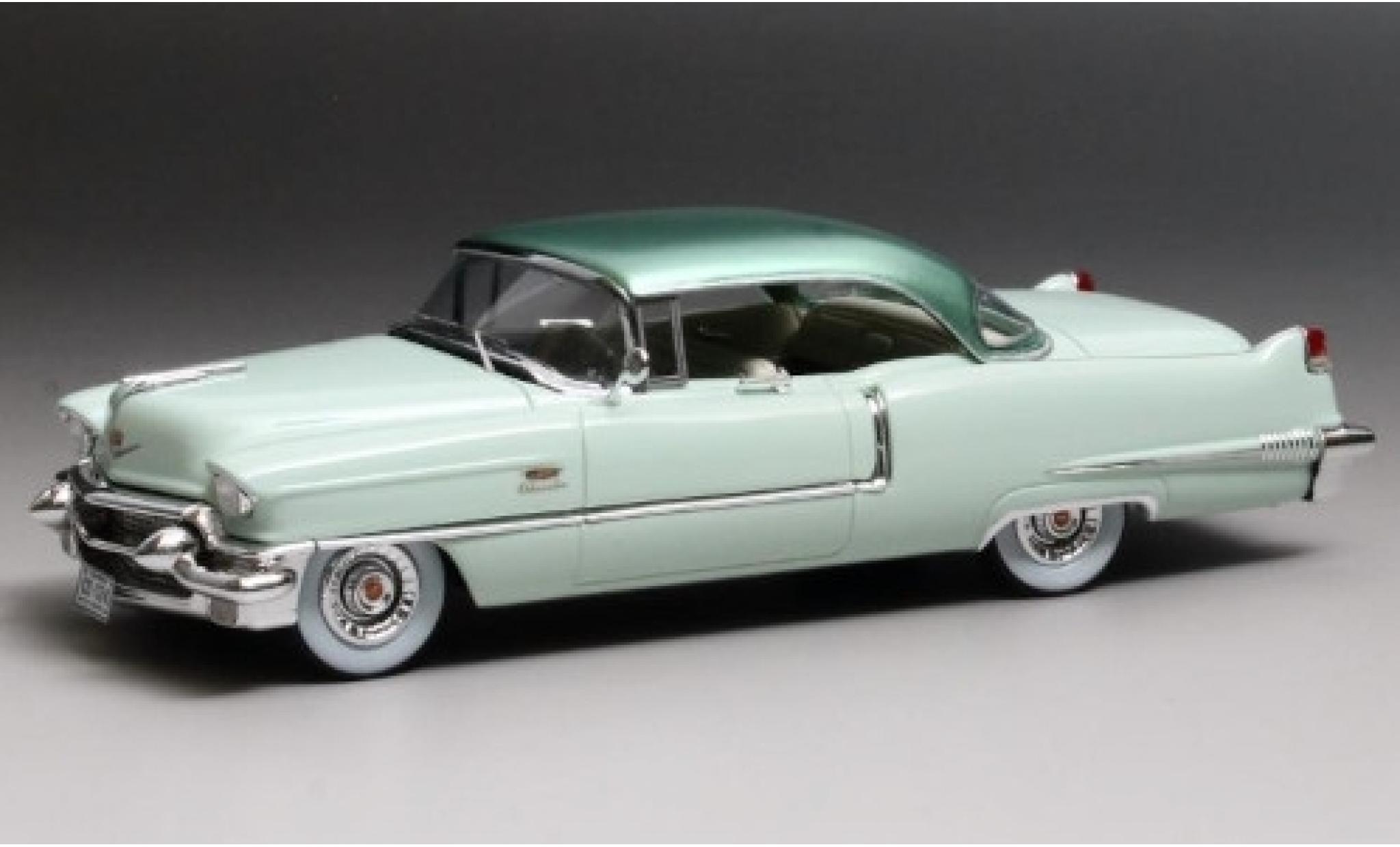 Cadillac Series 62 1/43 GIM   Great Iconic Models Coupe de Ville groen/metallic groen 1956 modelauto