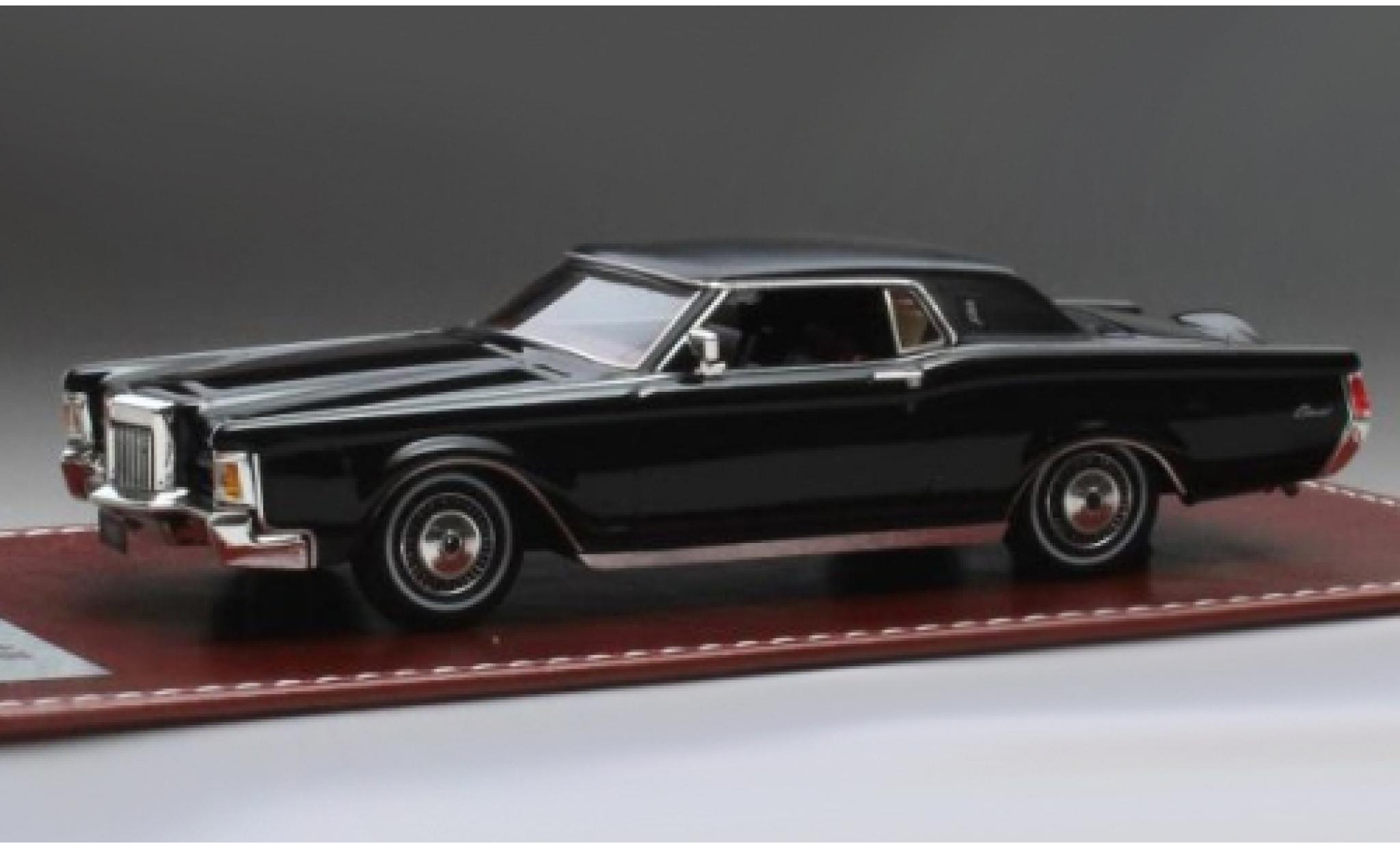 Lincoln Mark 1/43 GIM   Great Iconic Models III zwart 1971 1:43 modelauto