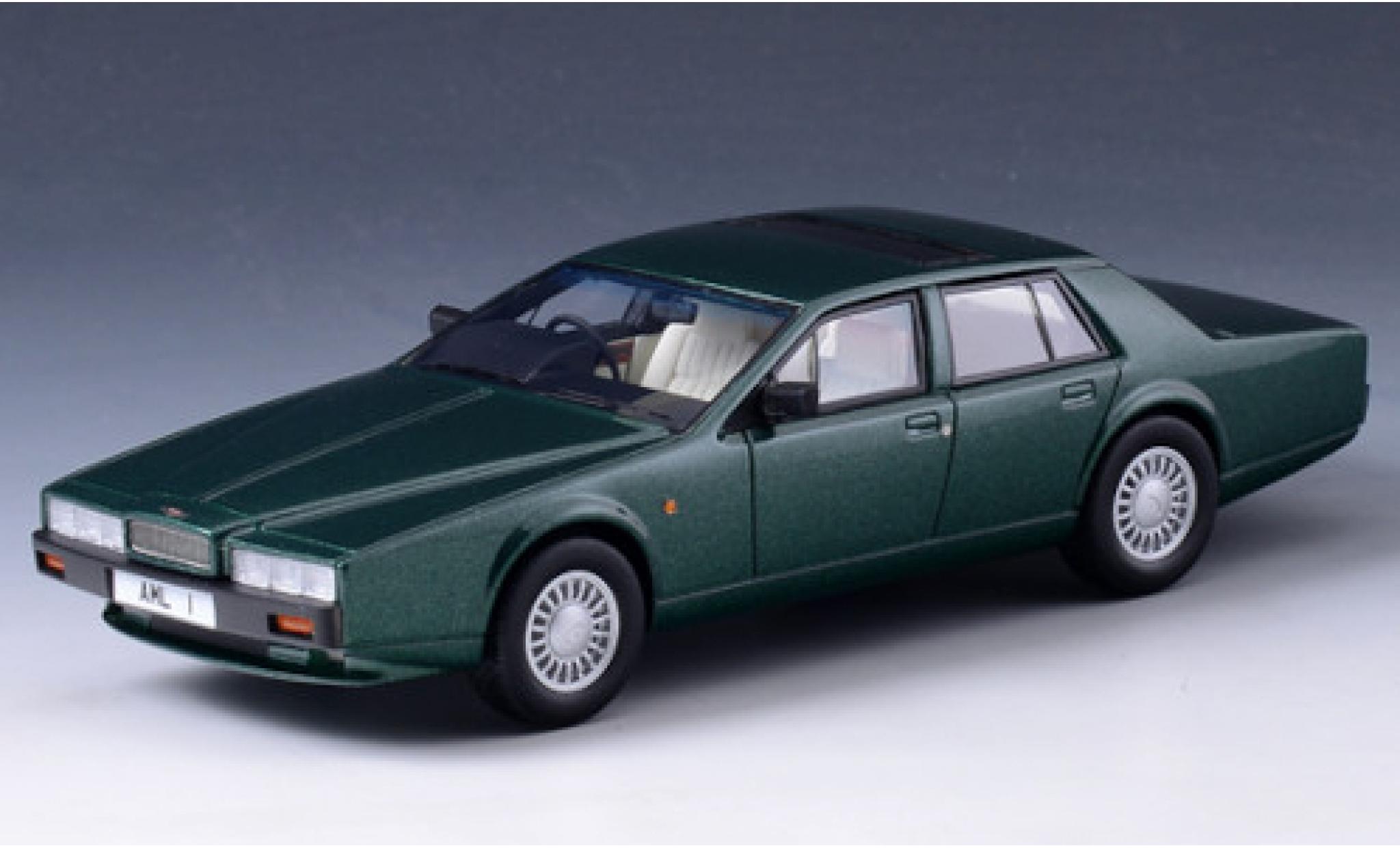 Aston Martin Lagonda 1/43 GLM Series IV metallic groen RHD 1986 modelauto