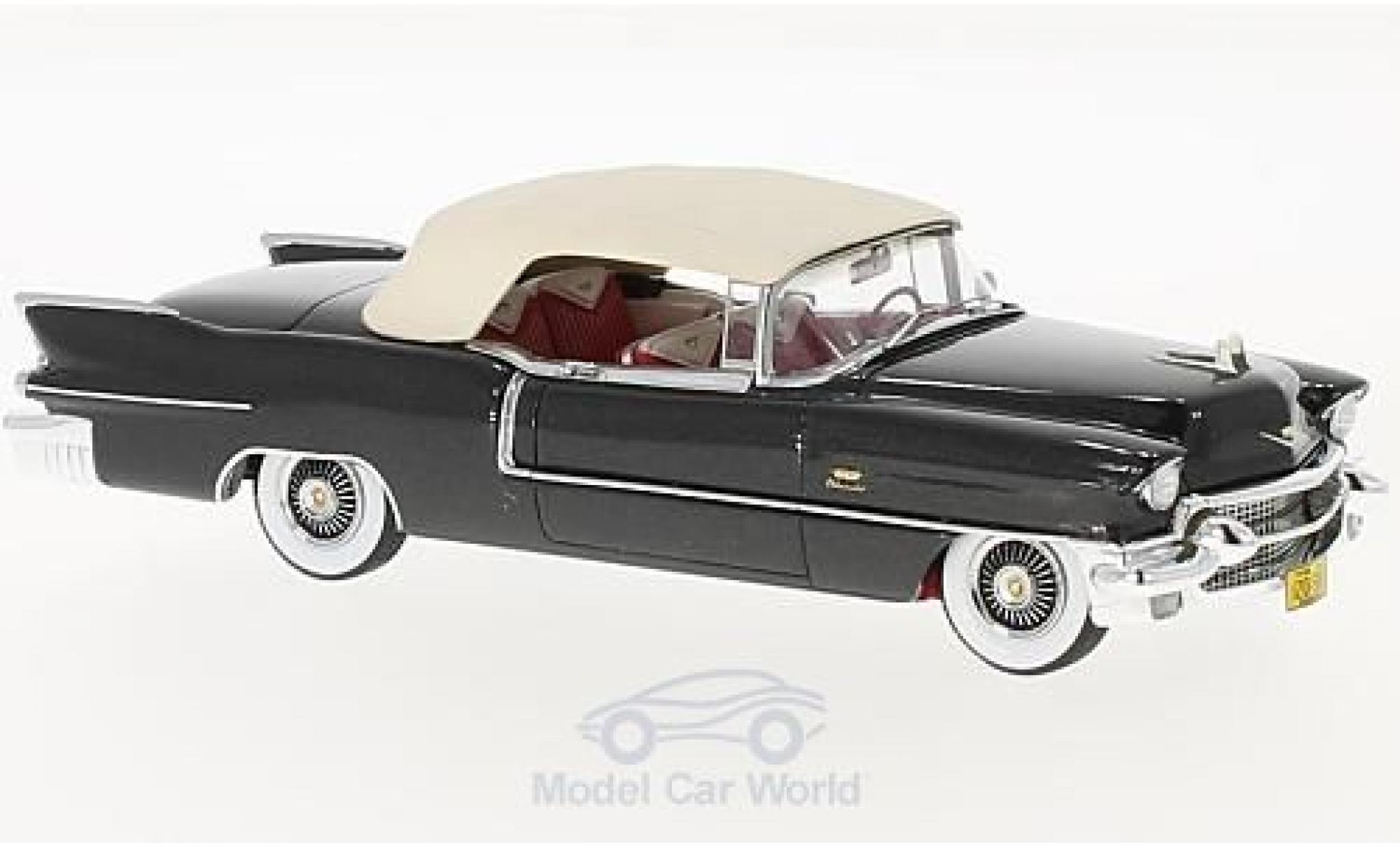 Cadillac Eldorado 1/43 GLM Biarritz zwart/wit 1956 modelauto
