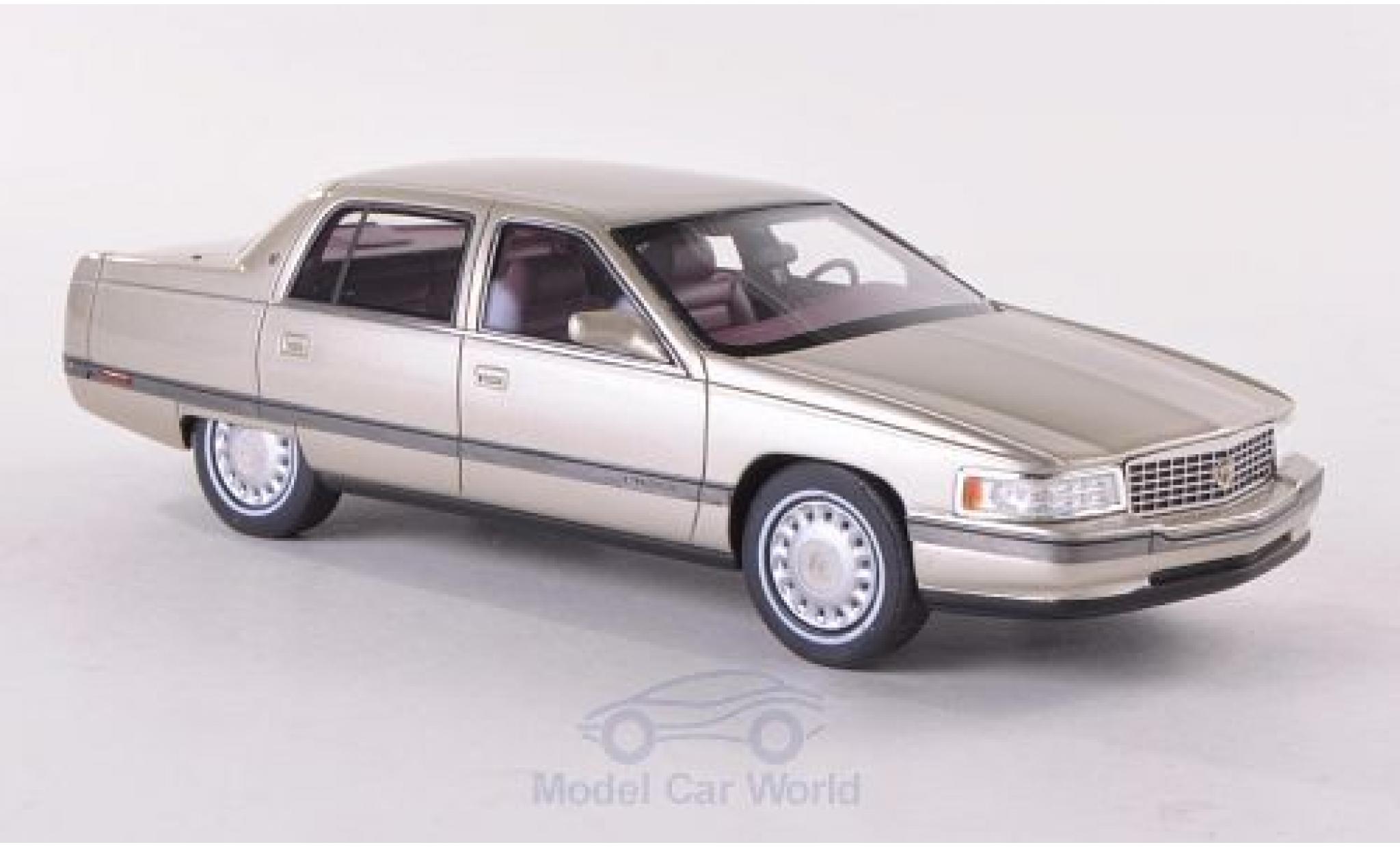 Cadillac Sedan 1/43 GLM DeVille metallic beige 1994 modelauto