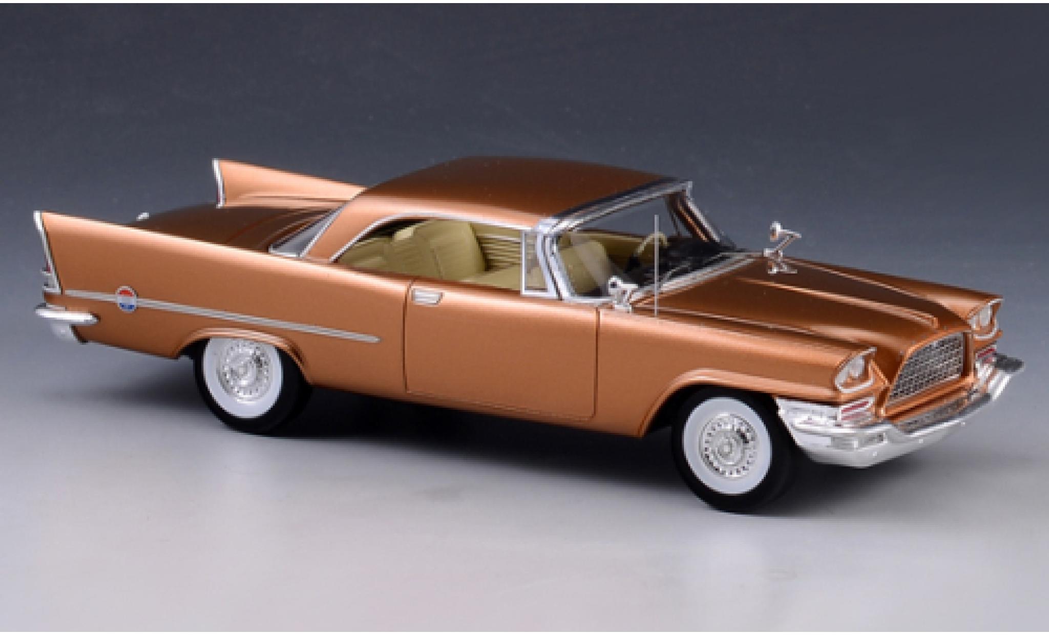 Chrysler 300C 1/43 GLM Hardtop gold 1957 modelauto